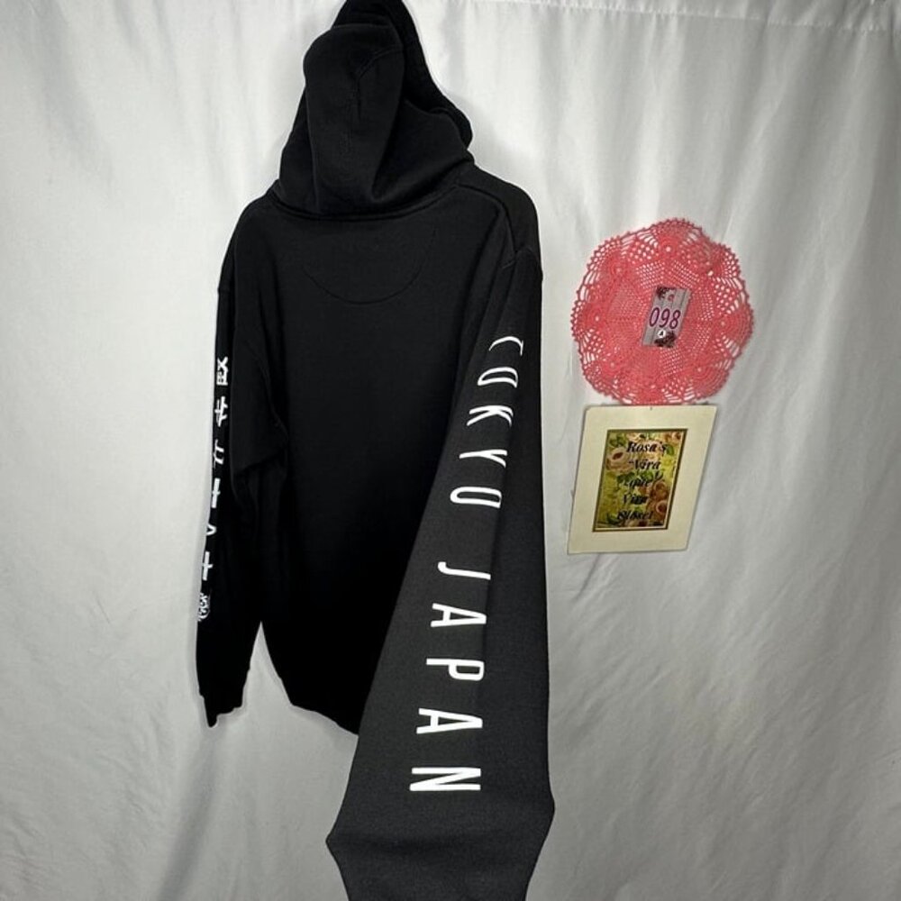 Tuned In Tokyo Wavy Hoodie Black Large (Zuni Sportswear) - Picture 4 of 8